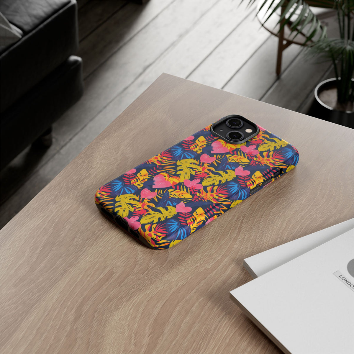 Heart Pattern Phone Case – Stylish & Loving Design for Your Device 360