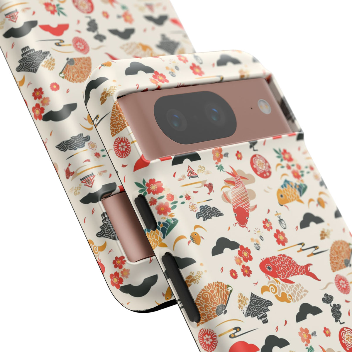 Japanese Pattern Phone Case – Elegant & Timeless Design for Your Phone 154