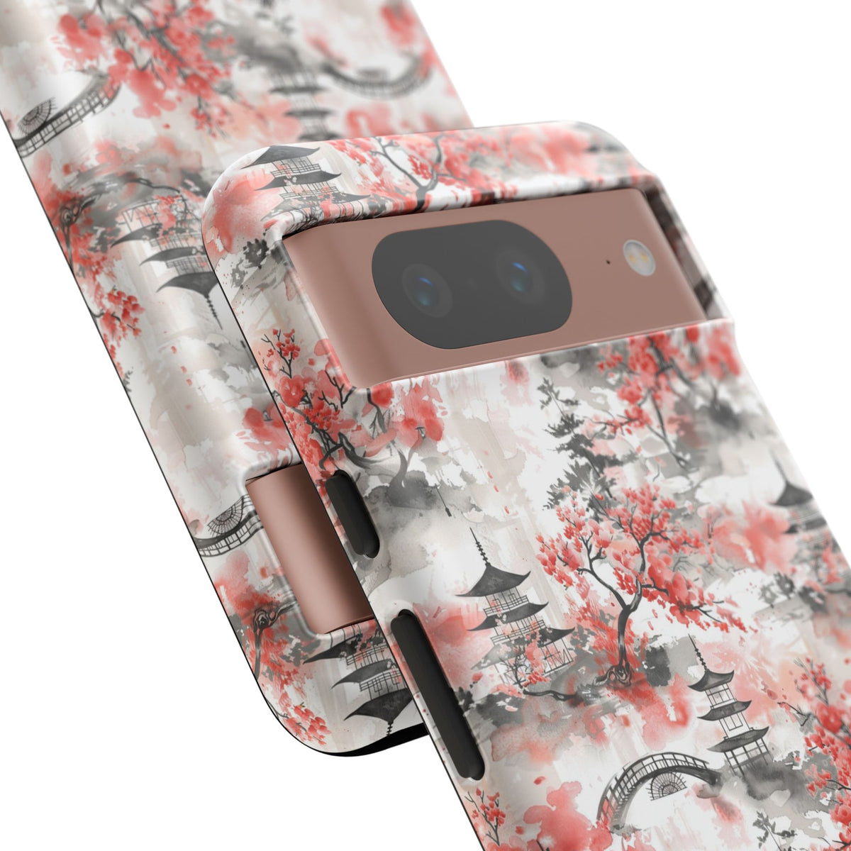 Japanese Pattern Phone Case – Elegant & Timeless Design for Your Phone 122