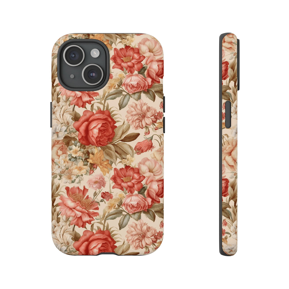 Antique Garden Botanical Phone Case - Vintage Botanical Phone Cover