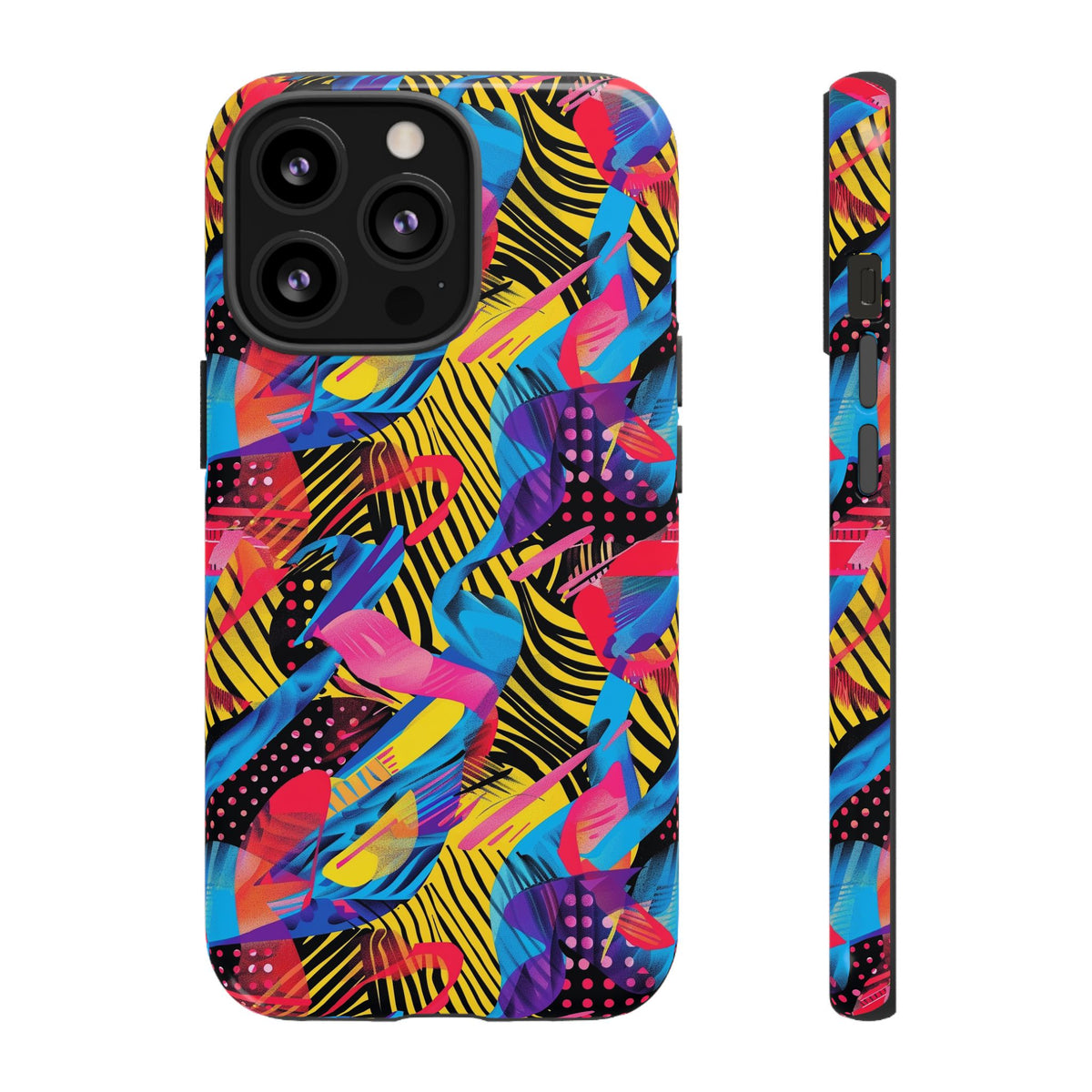 Retro 80s Seamless Phone Case – Vintage Style Meets Modern Protection 157