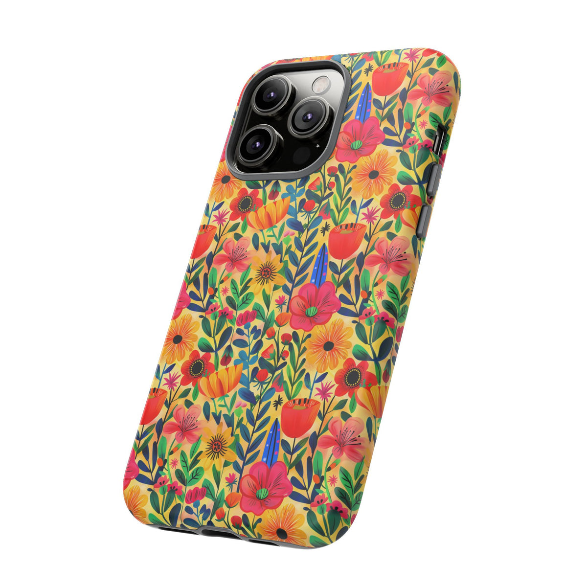 Frida Kahlo's Flower Phone Case – Artistic Elegance for Your Phone 7