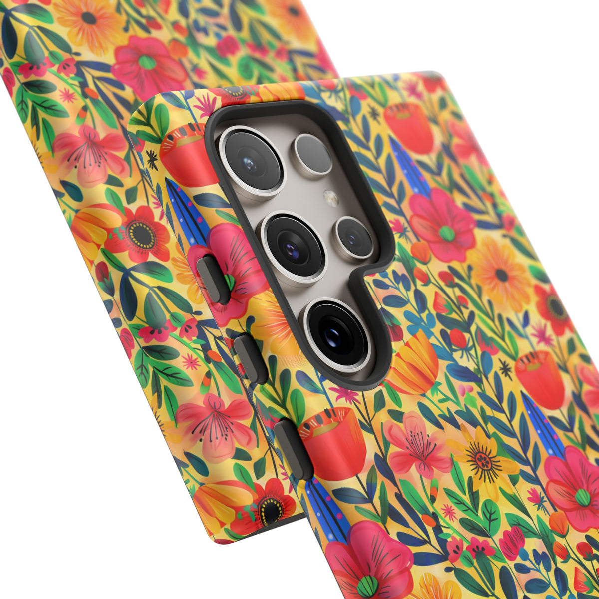 Frida Kahlo's Flower Phone Case – Artistic Elegance for Your Phone 7