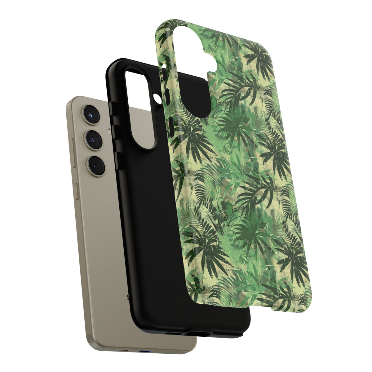 Jungle Pattern Phone Case – Exotic & Lush Design for Your Phone 336