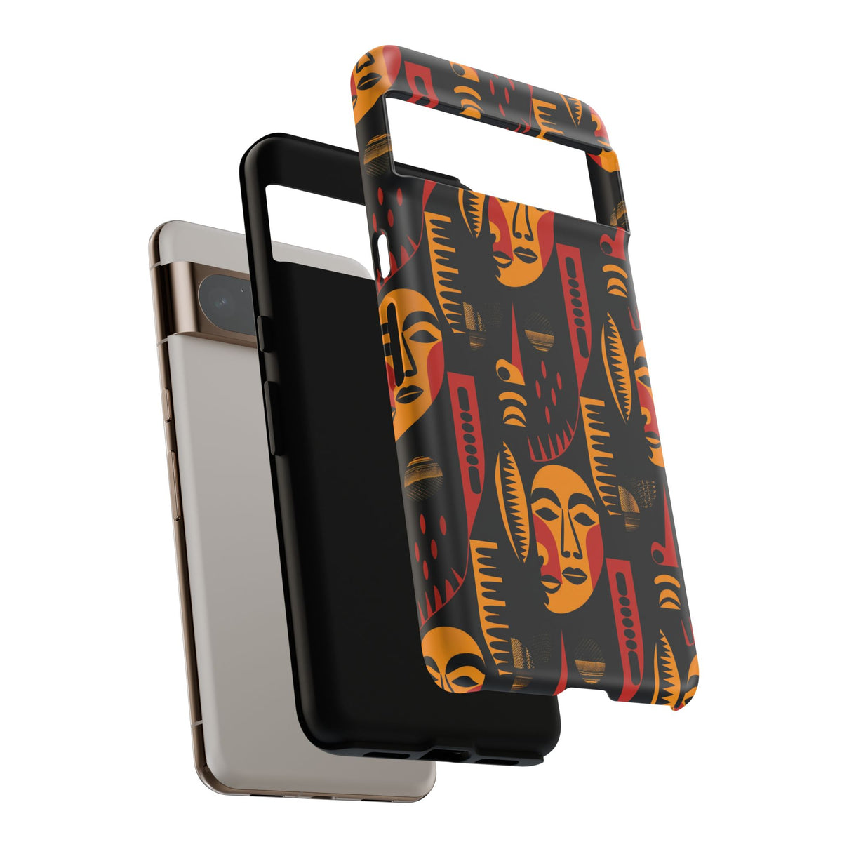 Stylish African Pattern Phone Case – Unique and Vibrant Protection 203