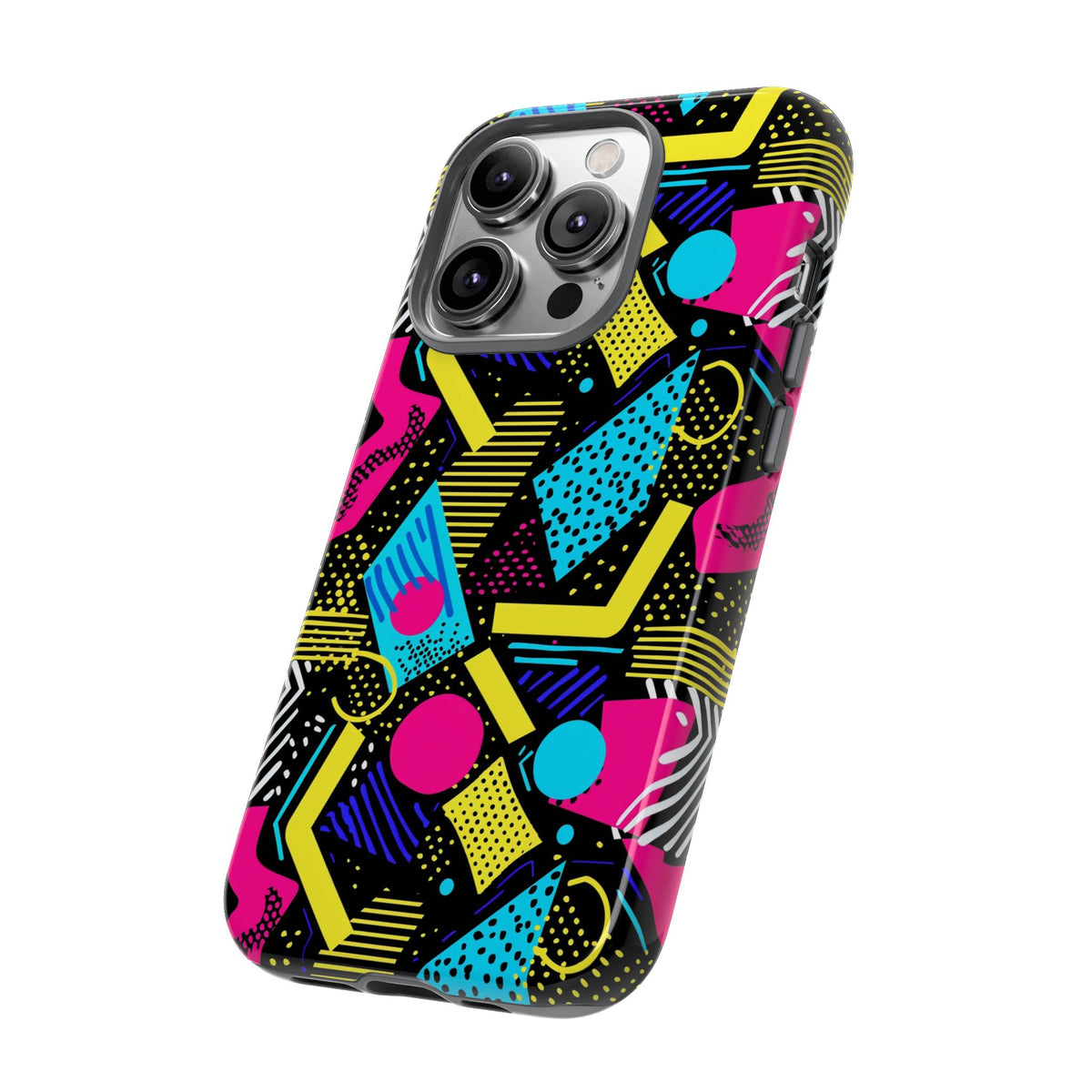 Retro 80s Seamless Phone Case – Vintage Style Meets Modern Protection 187