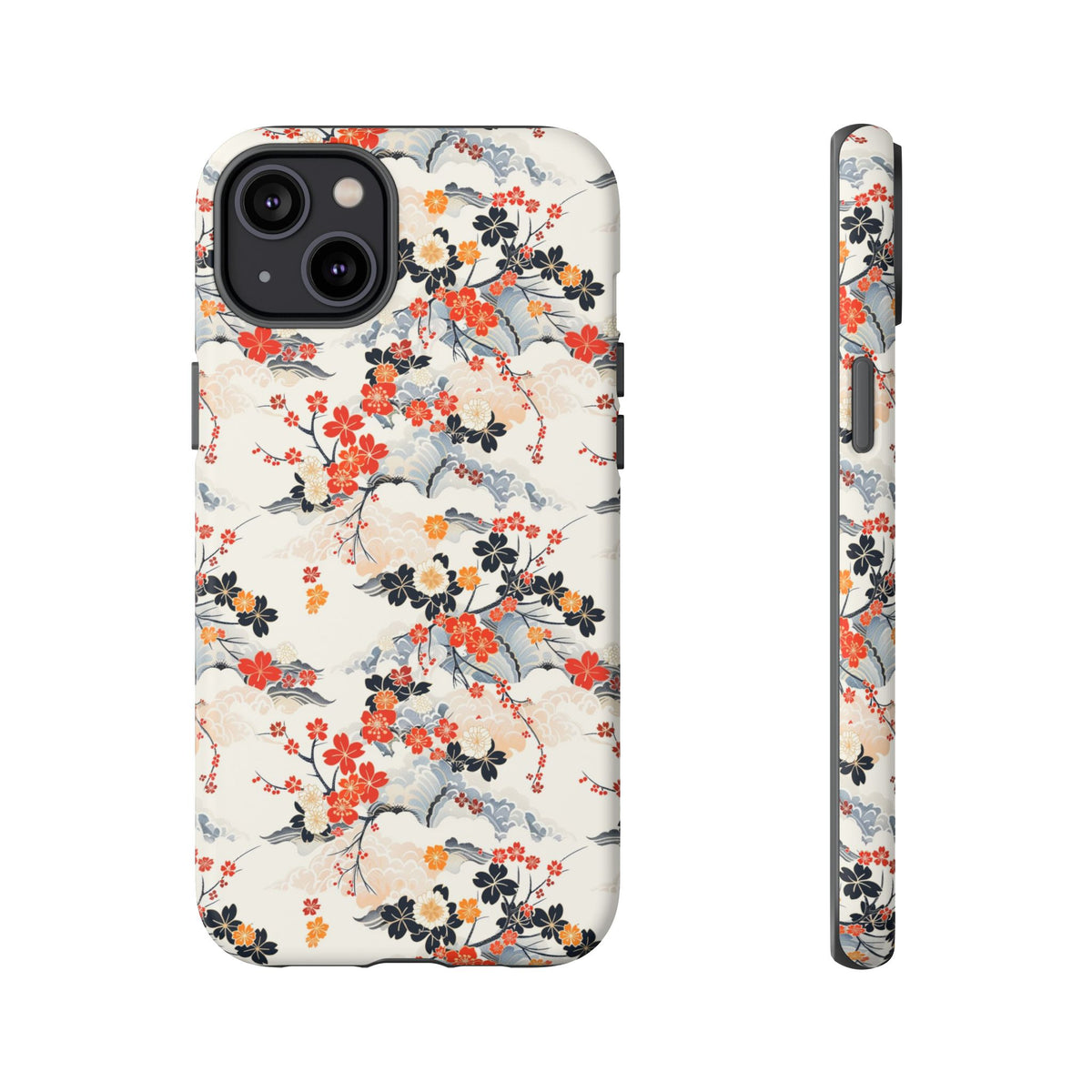 Japanese Pattern Phone Case – Elegant & Timeless Design for Your Phone 302