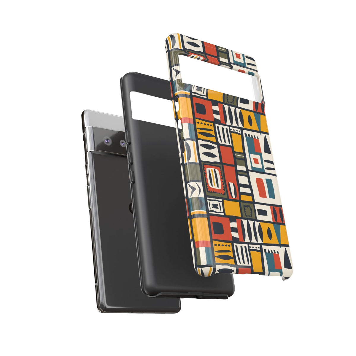 Stylish African Pattern Phone Case – Unique and Vibrant Protection 013