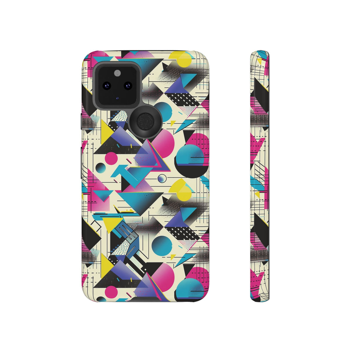 Retro 80s Seamless Phone Case – Vintage Style Meets Modern Protection 202