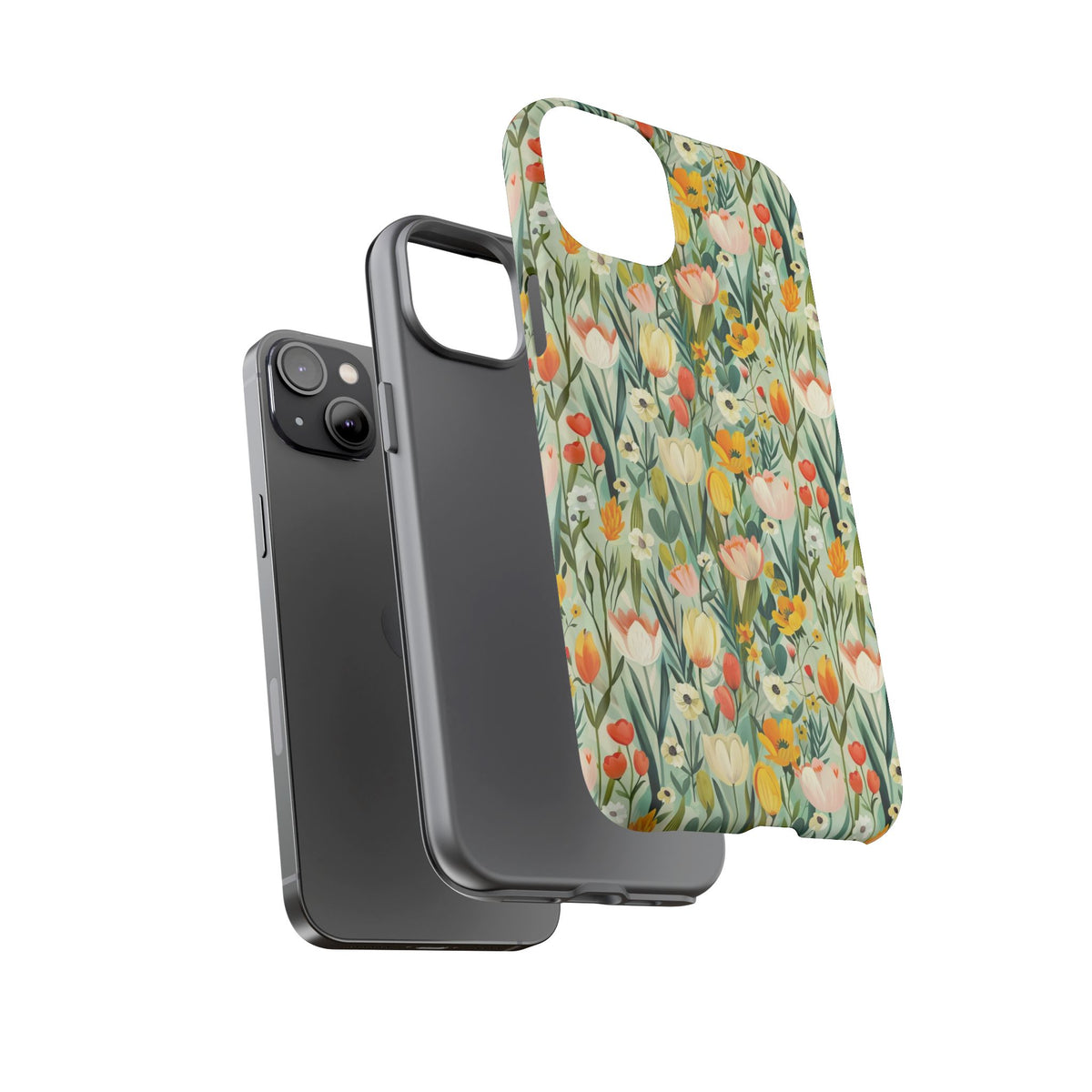 Spring Pattern Phone Case – Fresh & Vibrant Design for Your Phone 396