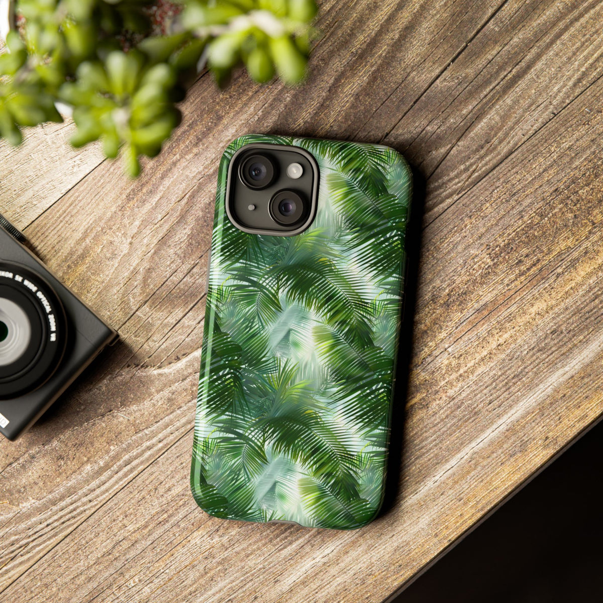 Jungle Pattern Phone Case – Exotic & Lush Design for Your Phone 344