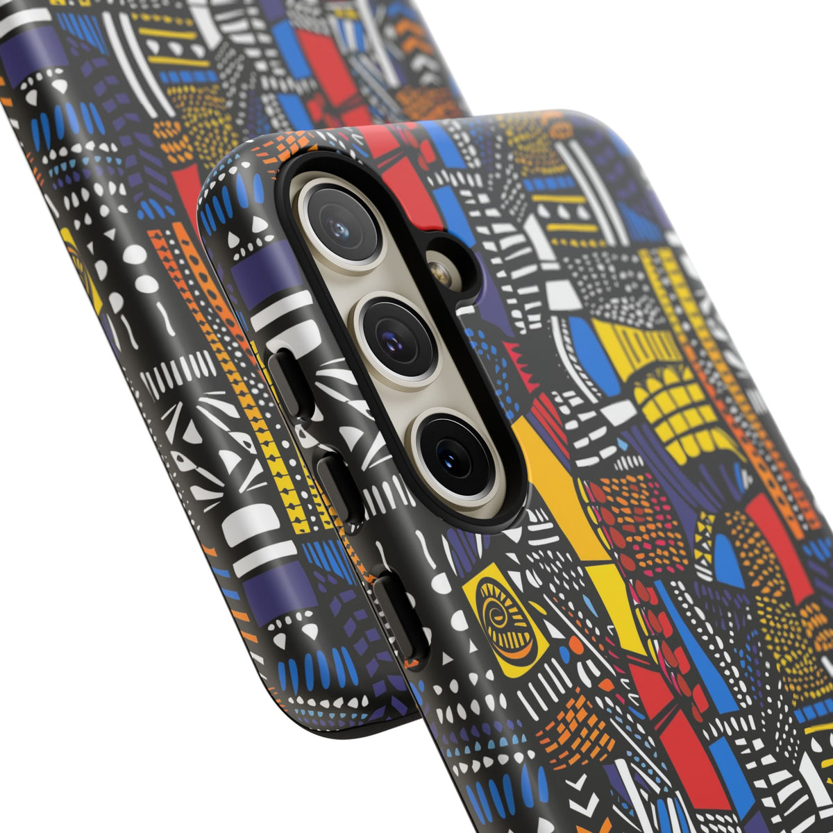 Stylish African Pattern Phone Case – Unique and Vibrant Protection 201