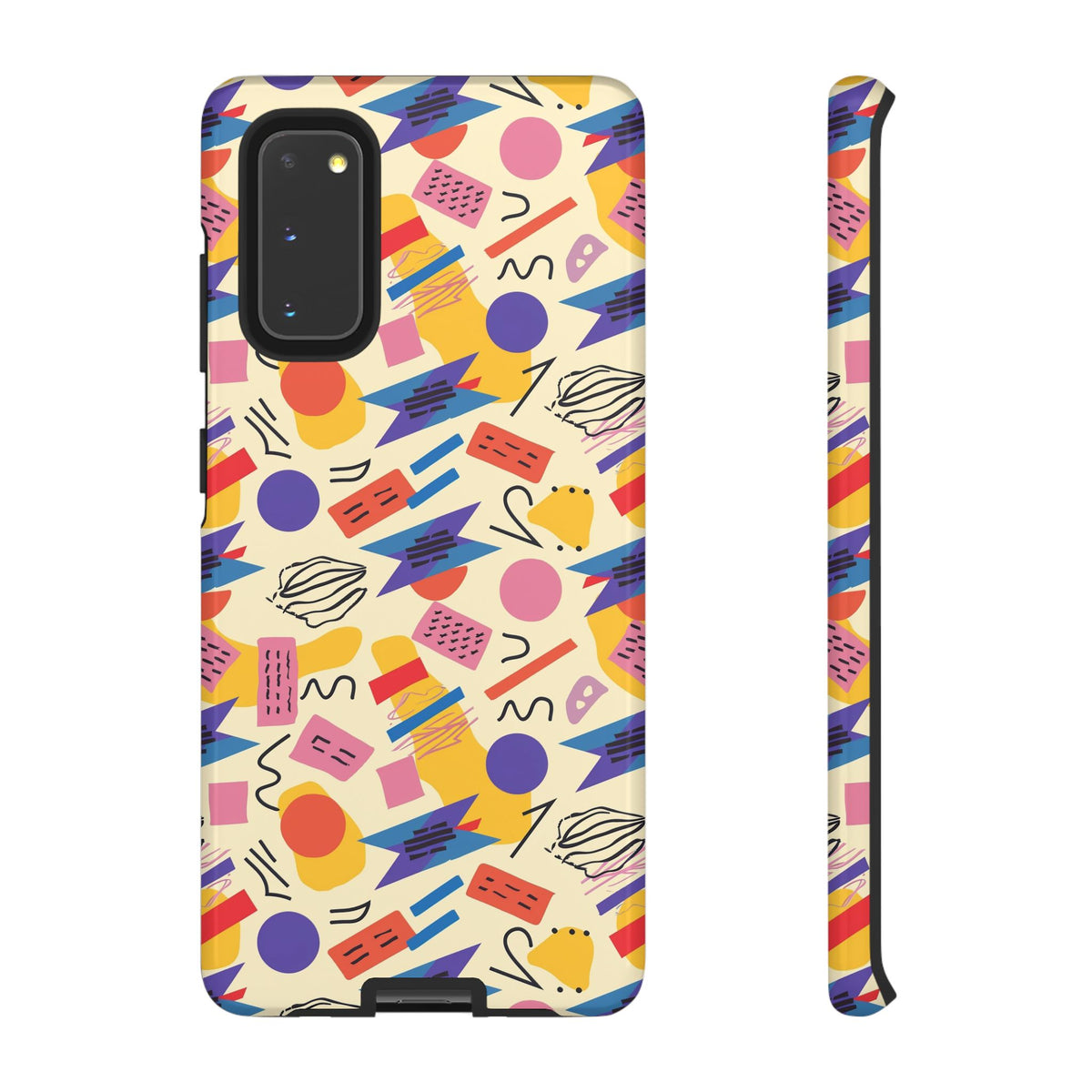 90s Themed Seamless Pattern Phone Case – Embrace Retro Style and Protection 270