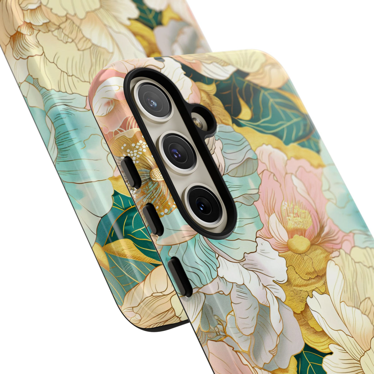 Japanese Blossom Asian Floral Design Phone Case – Elegant Floral Phone Cover