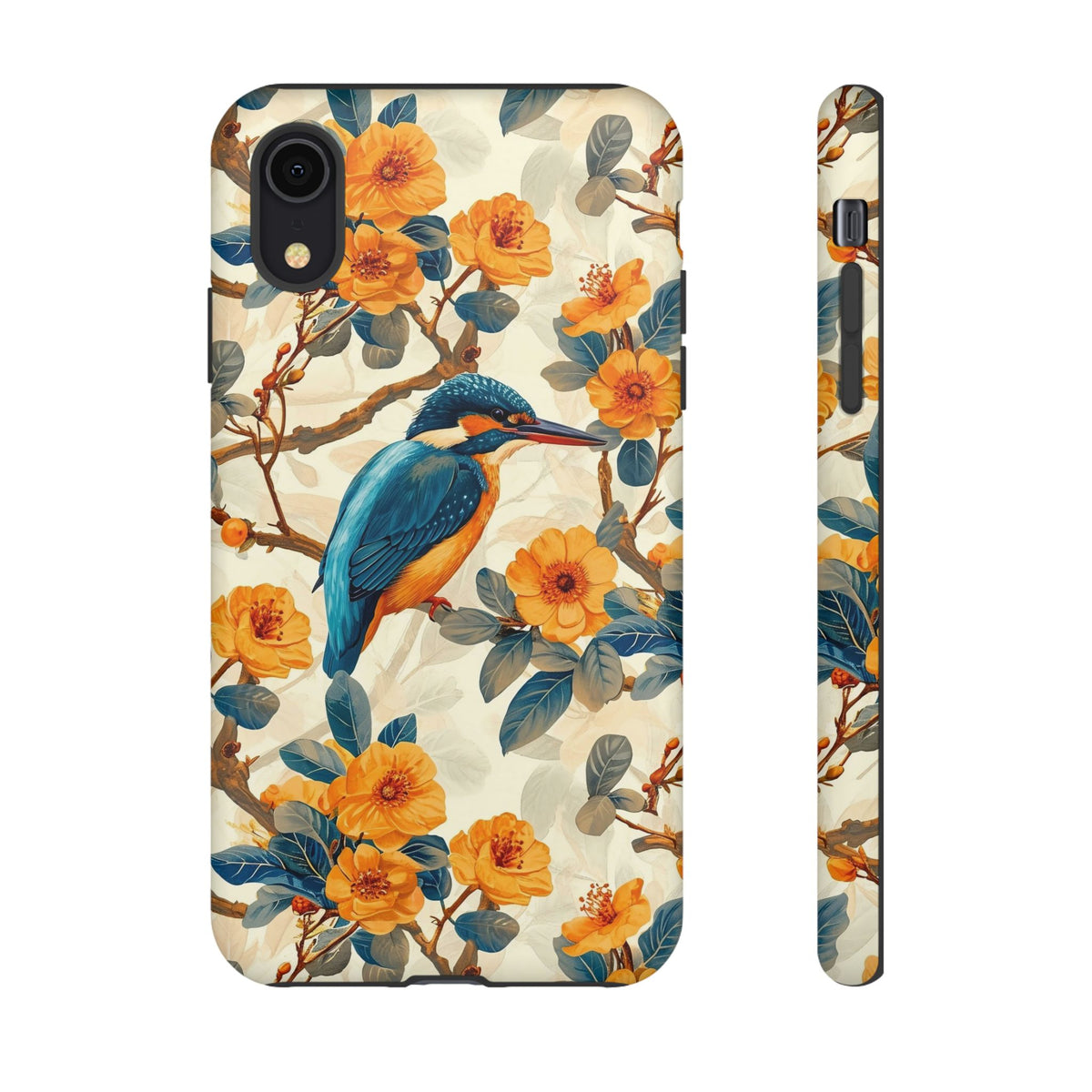 Birds Seamless Pattern Phone Case – Elegant and Timeless Avian Design