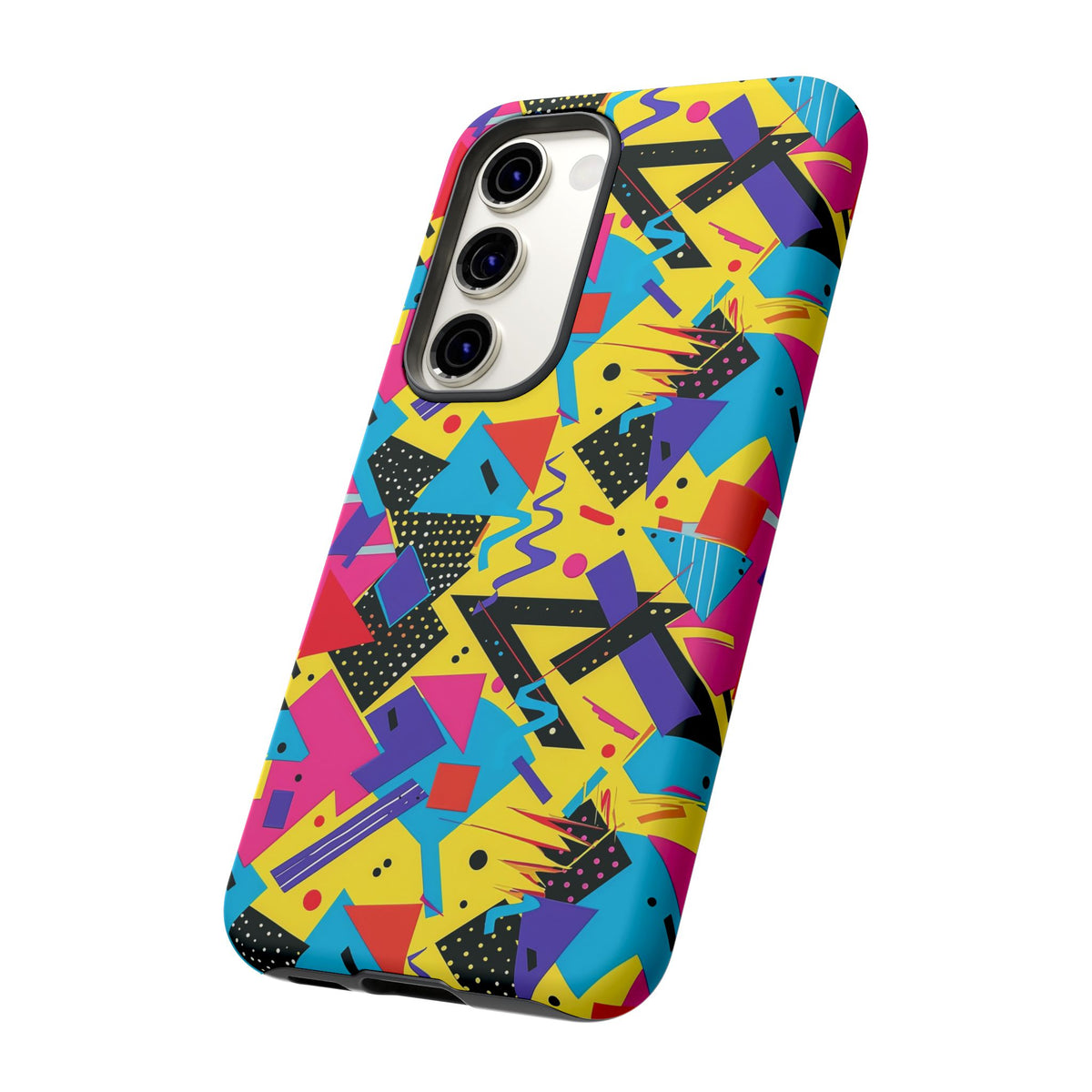 90s Themed Seamless Pattern Phone Case – Embrace Retro Style and Protection 223