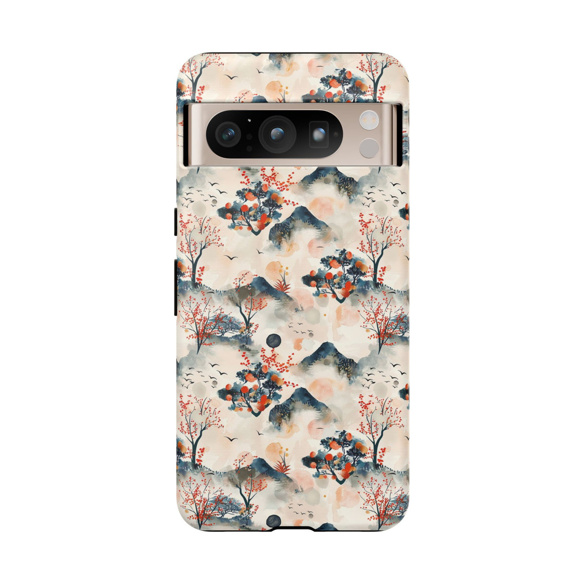 Japanese Pattern Phone Case – Elegant & Timeless Design for Your Phone 501