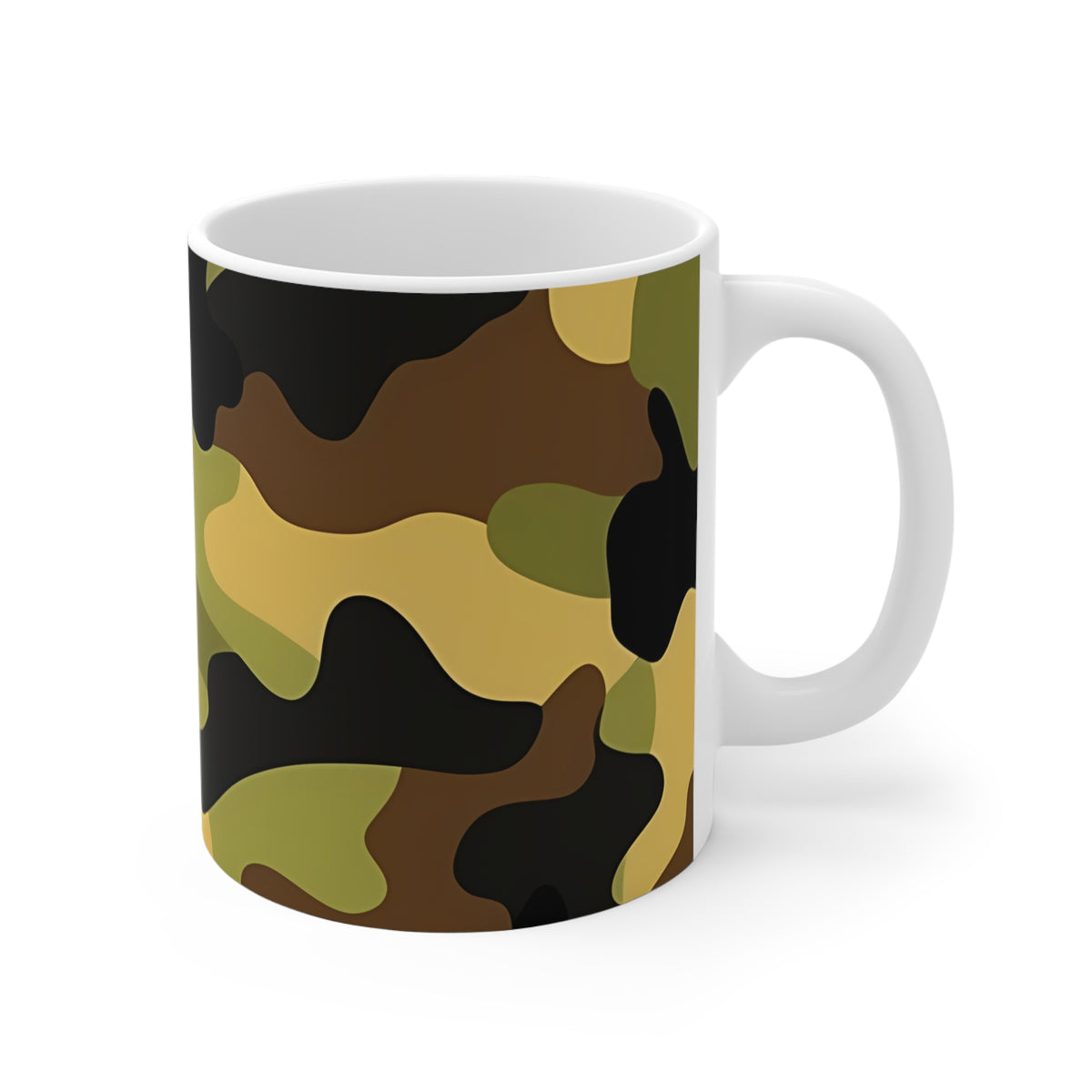 All-Over Camouflage Pattern Coffee Mug 208