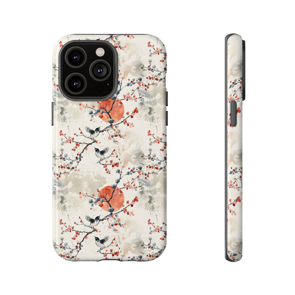 Japanese Pattern Phone Case – Elegant & Timeless Design for Your Phone 136