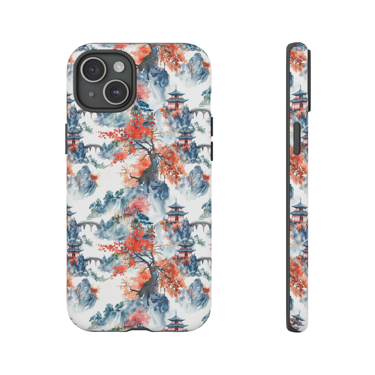Japanese Pattern Phone Case – Elegant & Timeless Design for Your Phone 043
