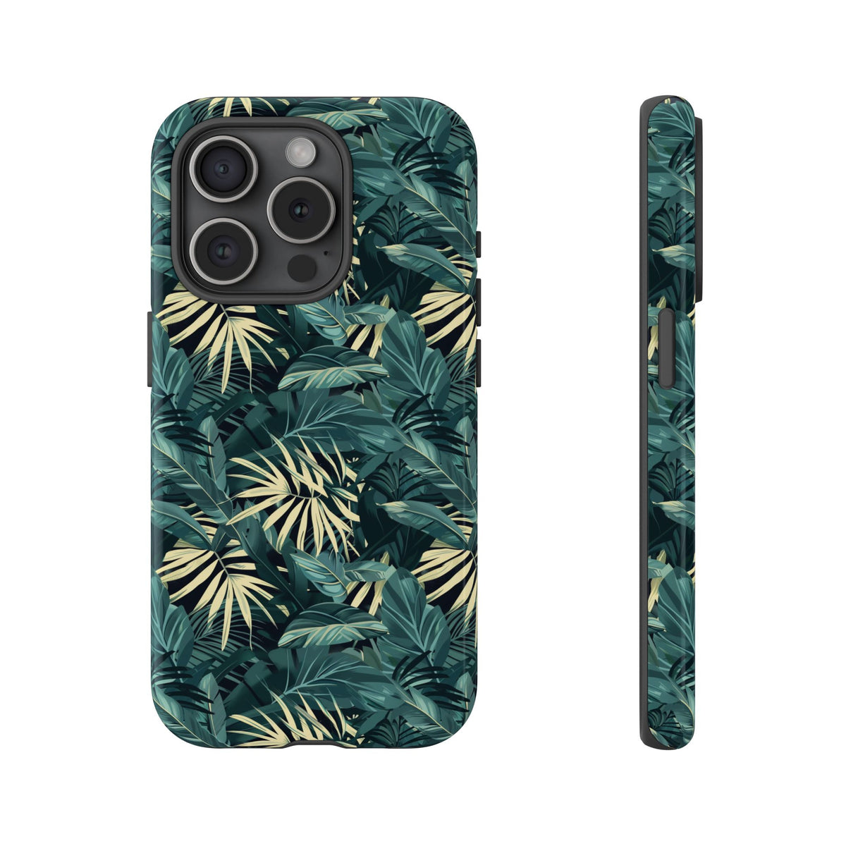 Jungle Pattern Phone Case – Exotic & Lush Design for Your Phone 345