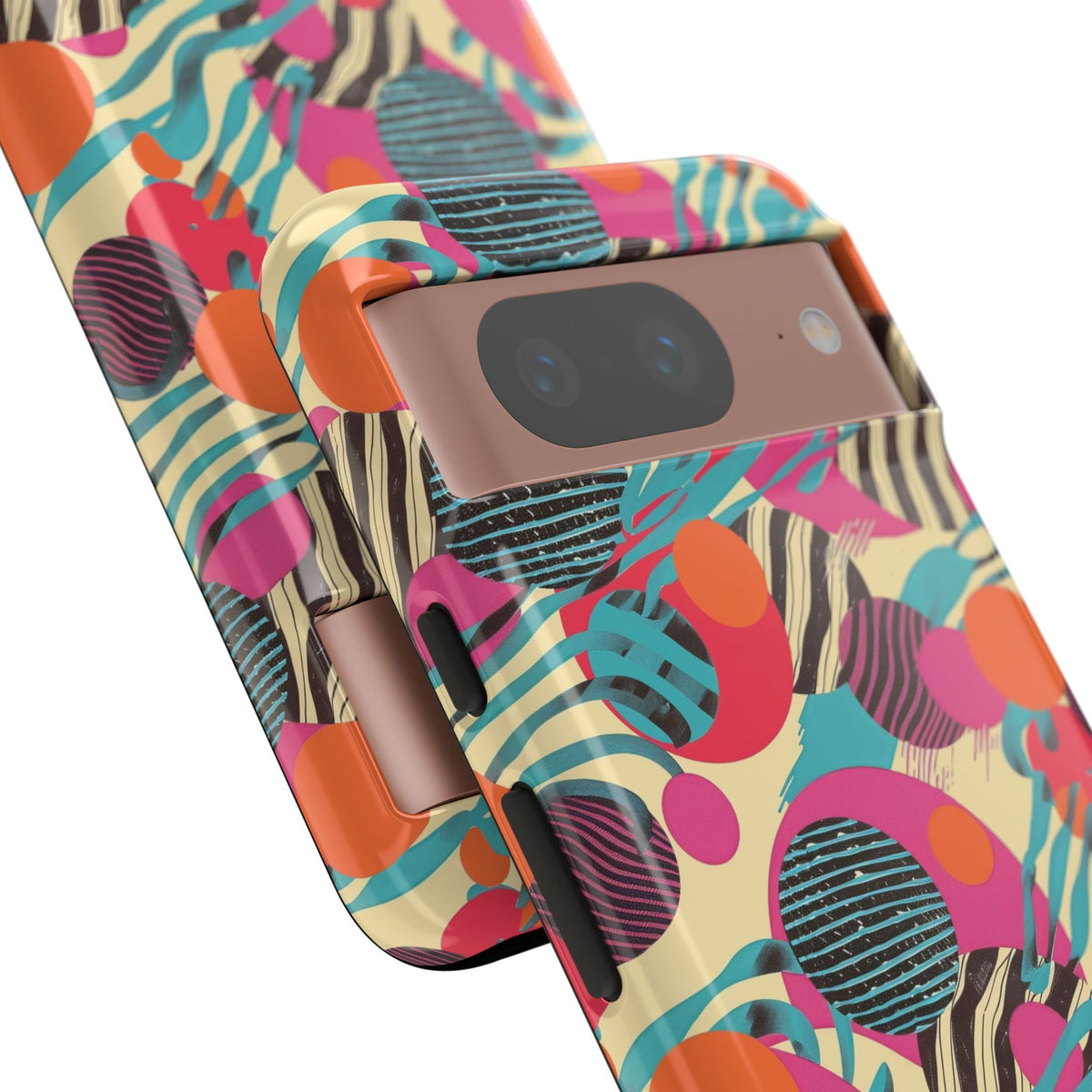 Retro 80s Seamless Phone Case – Vintage Style Meets Modern Protection 167