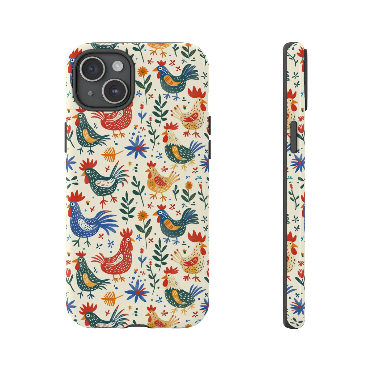 Birds Seamless Pattern Phone Case – Elegant and Timeless Avian Design 8