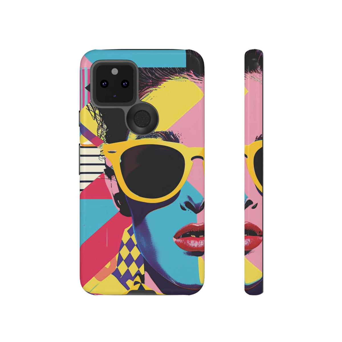 Retro 80s Seamless Phone Case – Vintage Style Meets Modern Protection 7