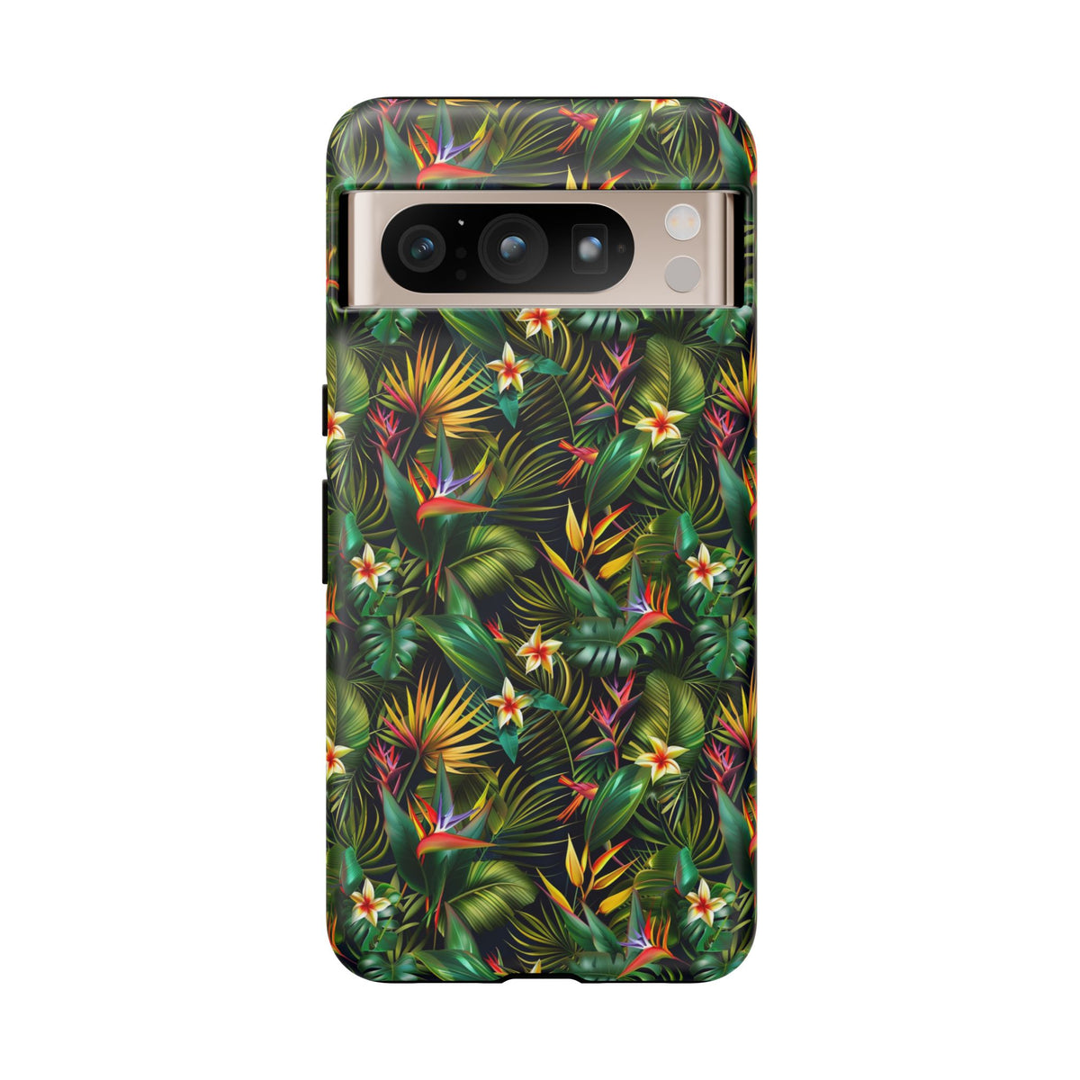 Jungle Pattern Phone Case – Exotic & Lush Design for Your Phone 348