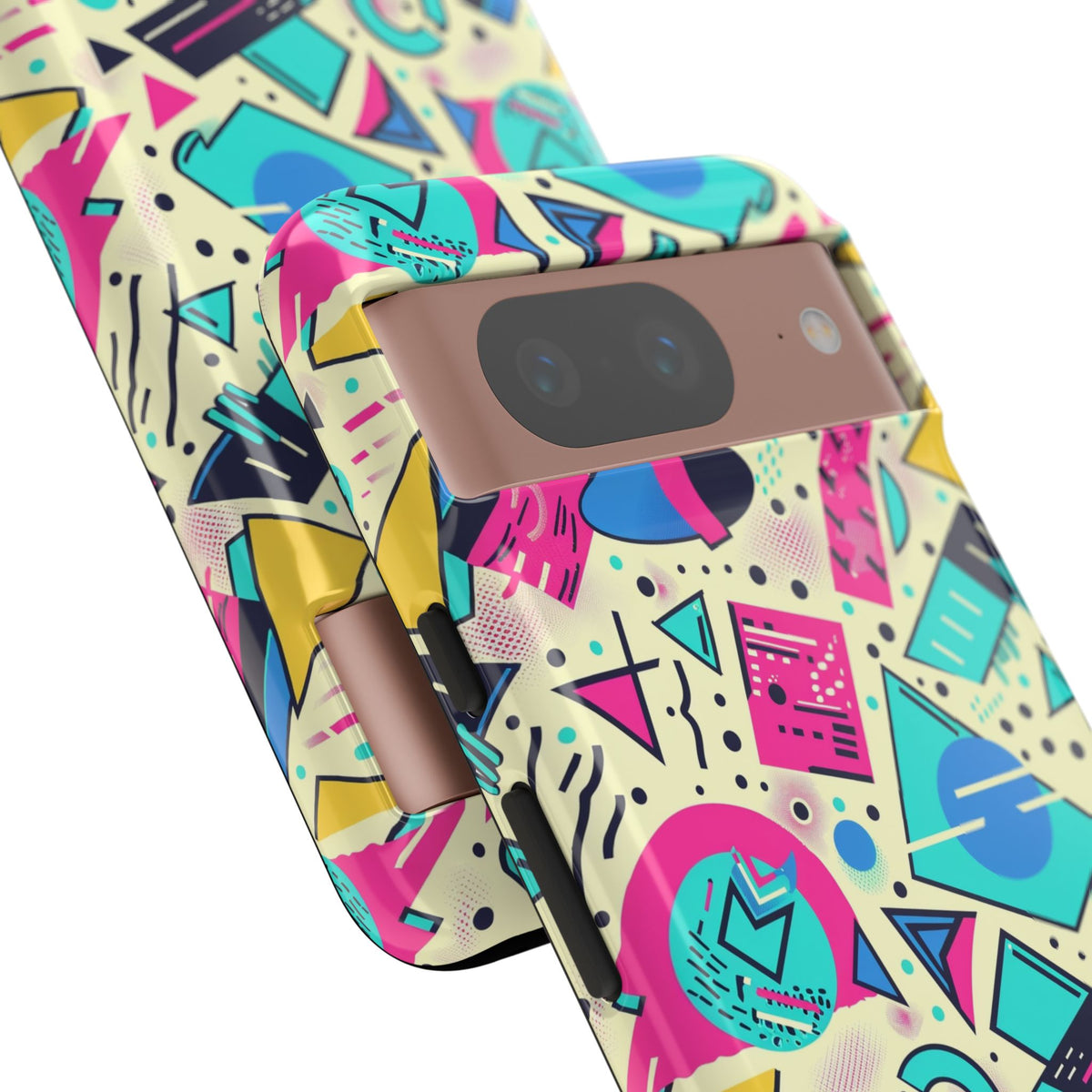 Retro 80s Seamless Phone Case – Vintage Style Meets Modern Protection 087