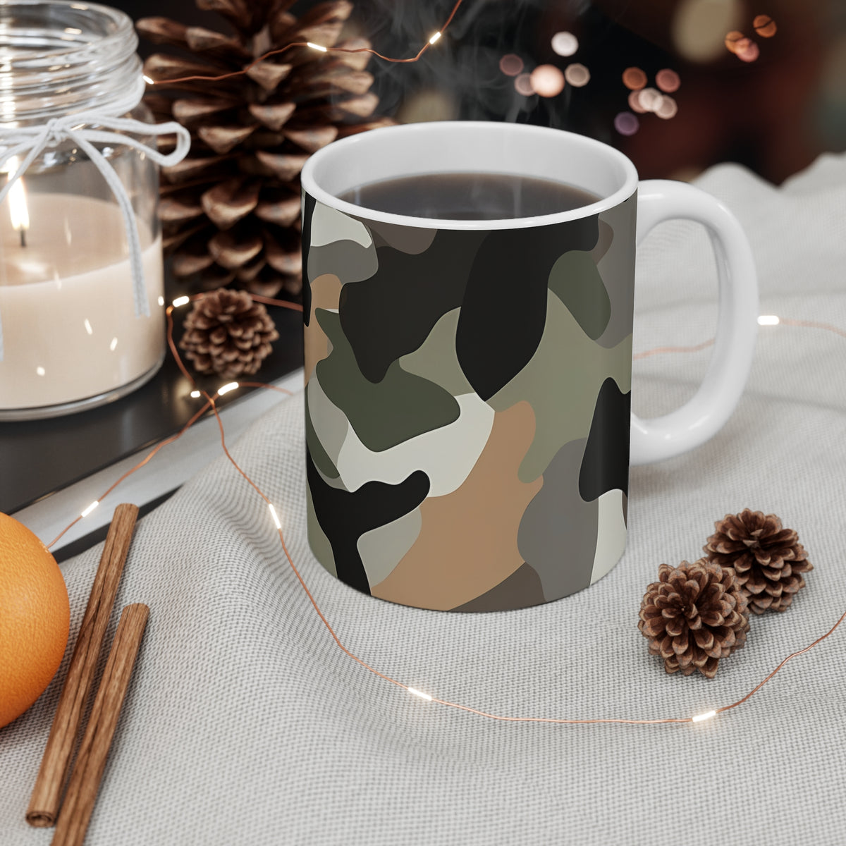 All-Over Camouflage Pattern Coffee Mug 46