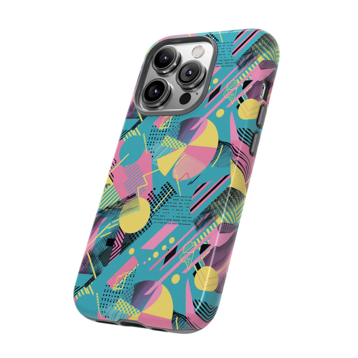 Retro 80s Seamless Phone Case – Vintage Style Meets Modern Protection 083