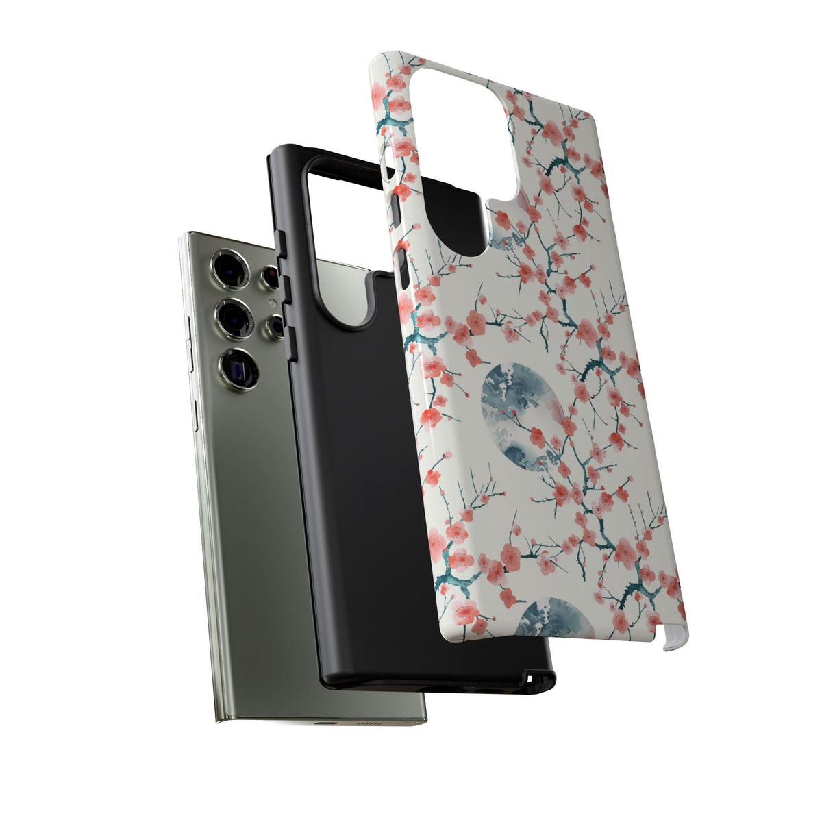 Japanese Pattern Phone Case – Elegant & Timeless Design for Your Phone 081