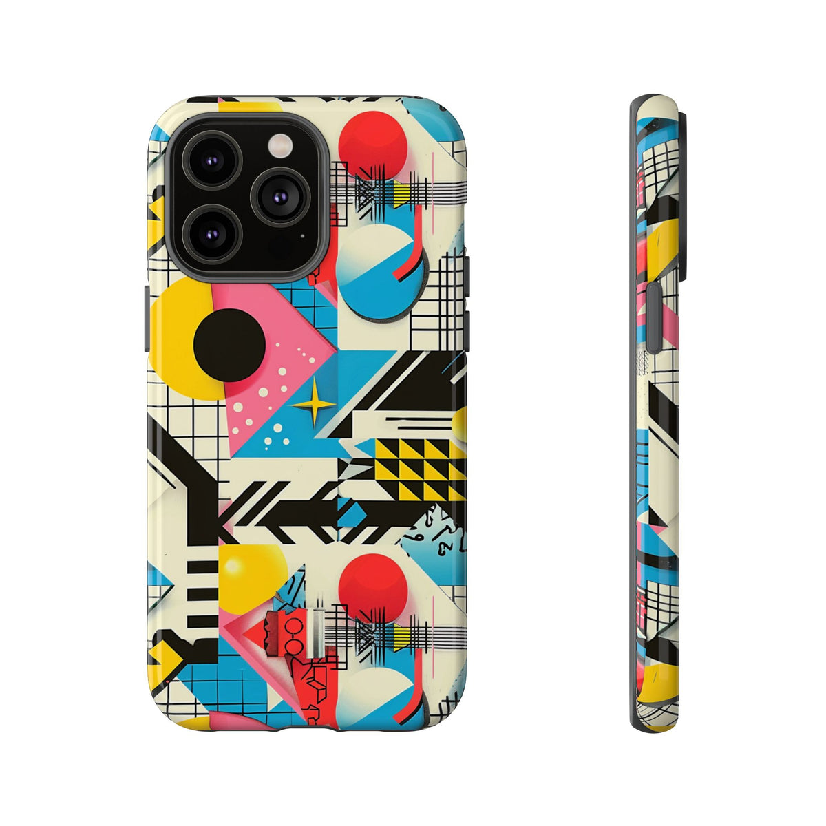 Retro 80s Seamless Phone Case – Vintage Style Meets Modern Protection 6