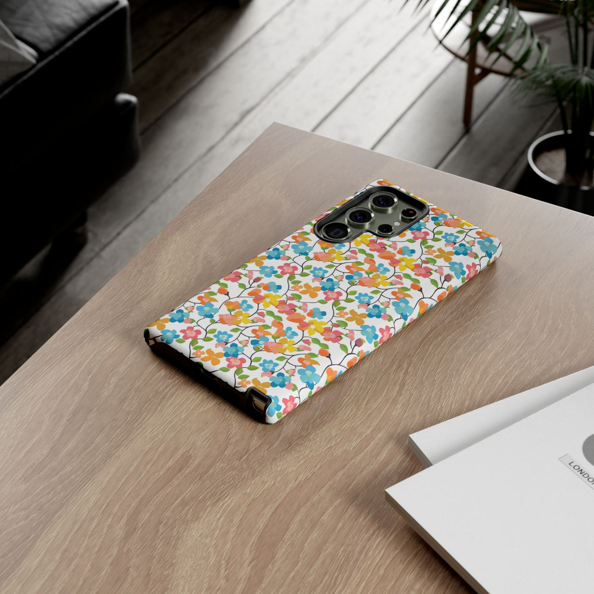 Spring Pattern Phone Case – Fresh & Vibrant Design for Your Phone 407