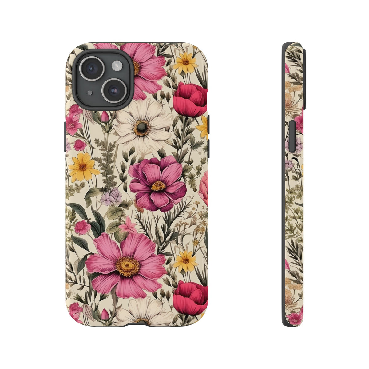 Tough CasesWildflower Design Phone Case – Beautiful Nature-Inspired Floral Pattern 2