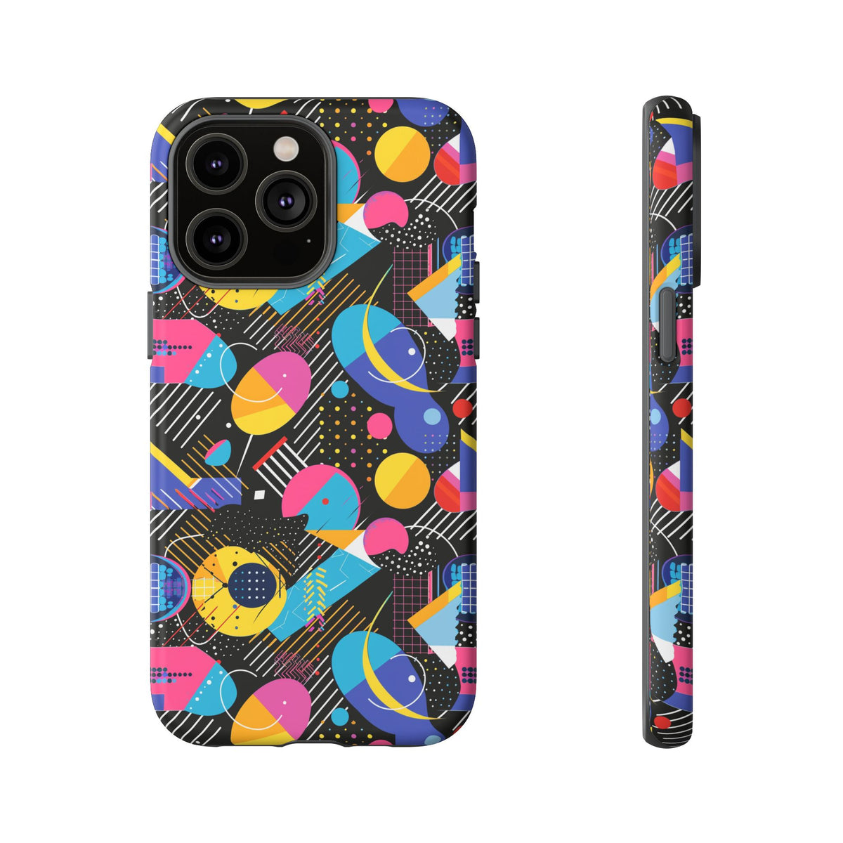 Retro 80s Seamless Phone Case – Vintage Style Meets Modern Protection 58