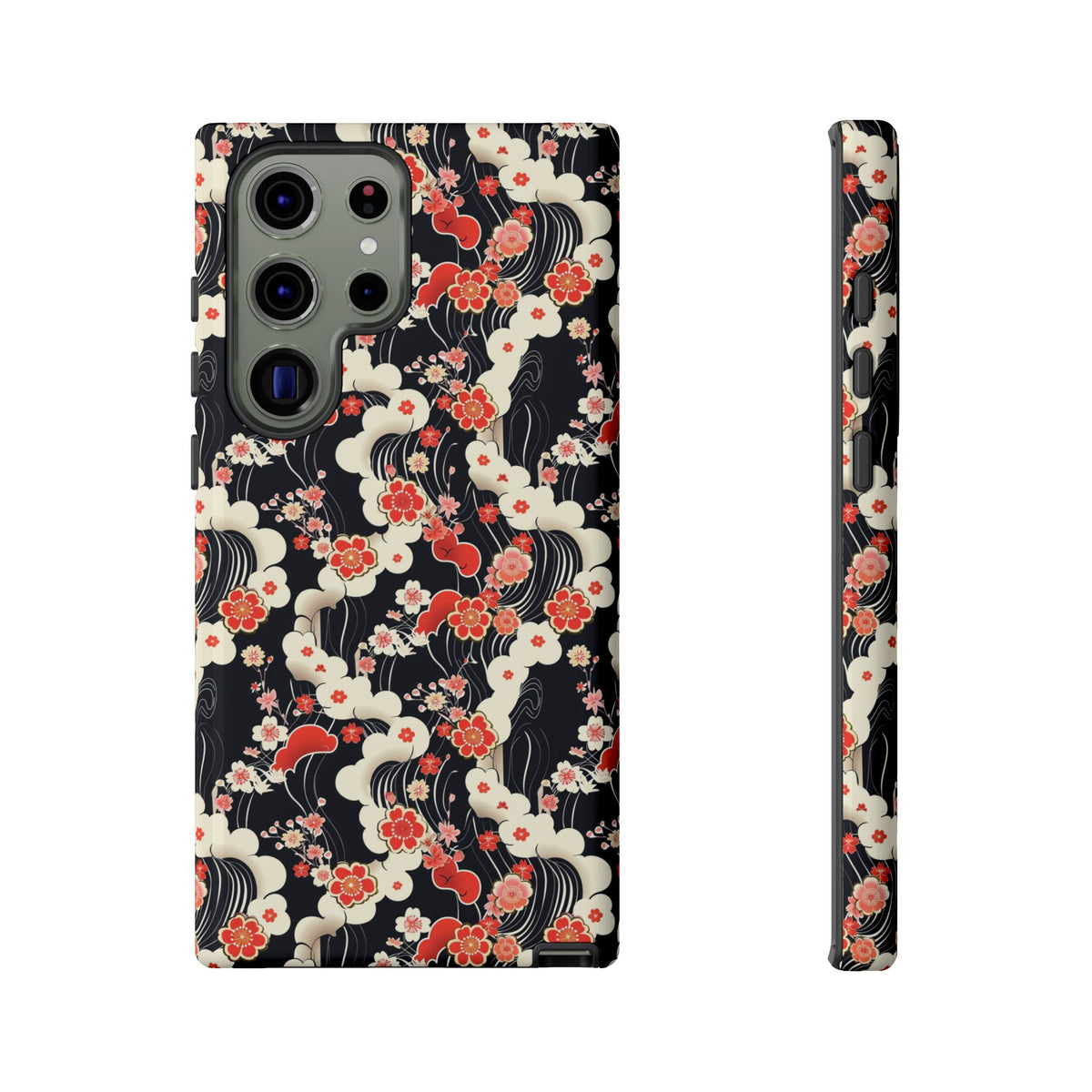 Japanese Pattern Phone Case – Elegant & Timeless Design for Your Phone 478