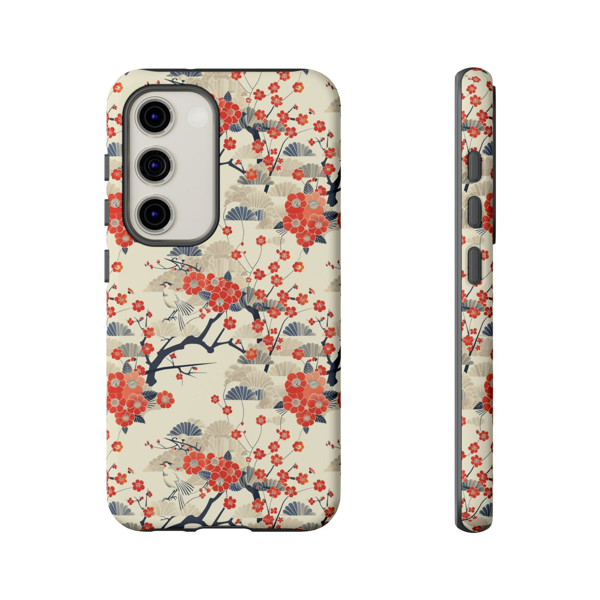 Japanese Pattern Phone Case – Elegant & Timeless Design for Your Phone 031