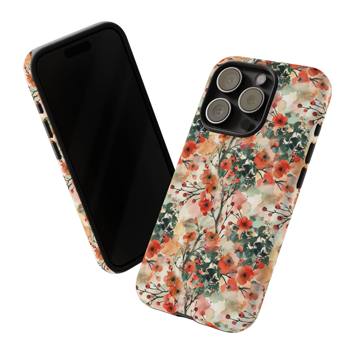 Japanese Pattern Phone Case – Elegant & Timeless Design for Your Phone 091