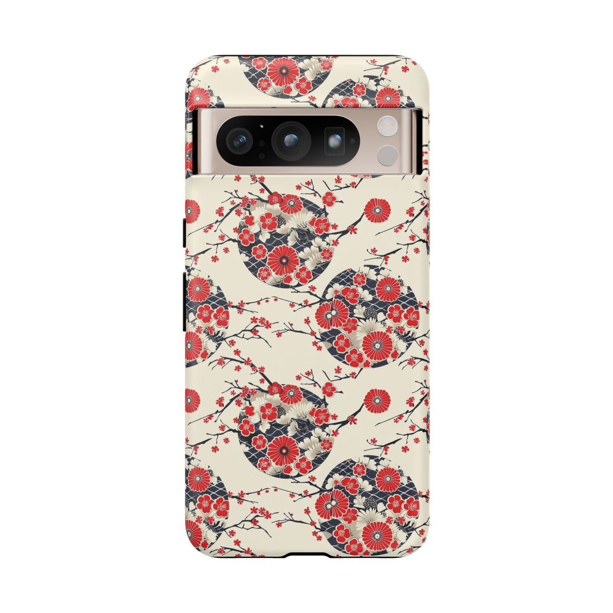 Japanese Pattern Phone Case – Elegant & Timeless Design for Your Phone 138