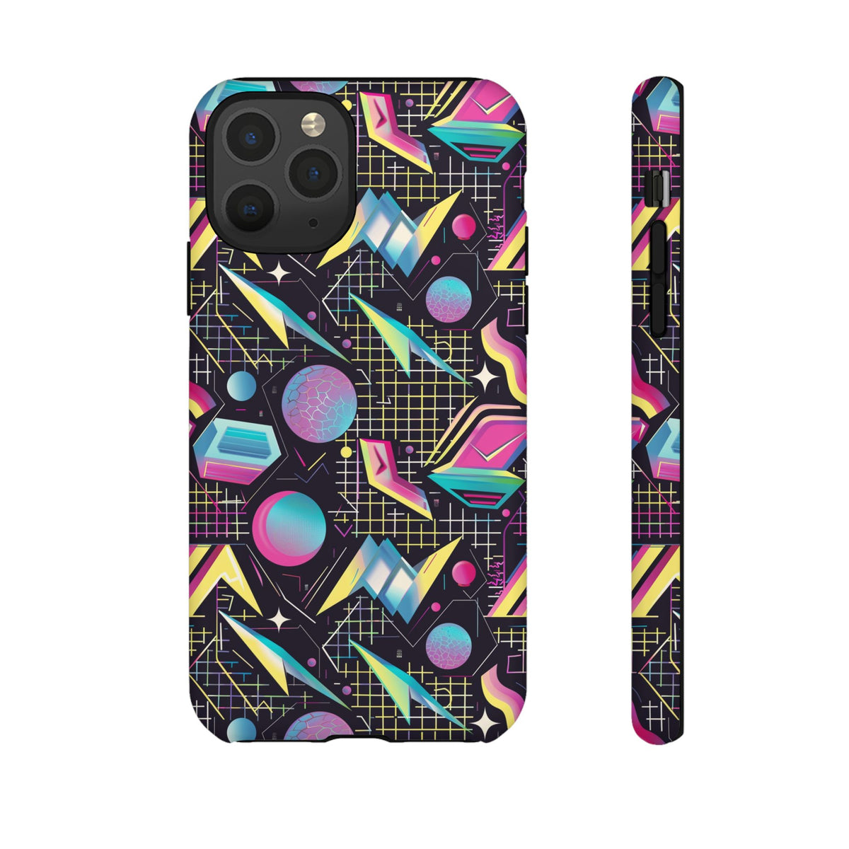 Retro 80s Seamless Phone Case – Vintage Style Meets Modern Protection 086