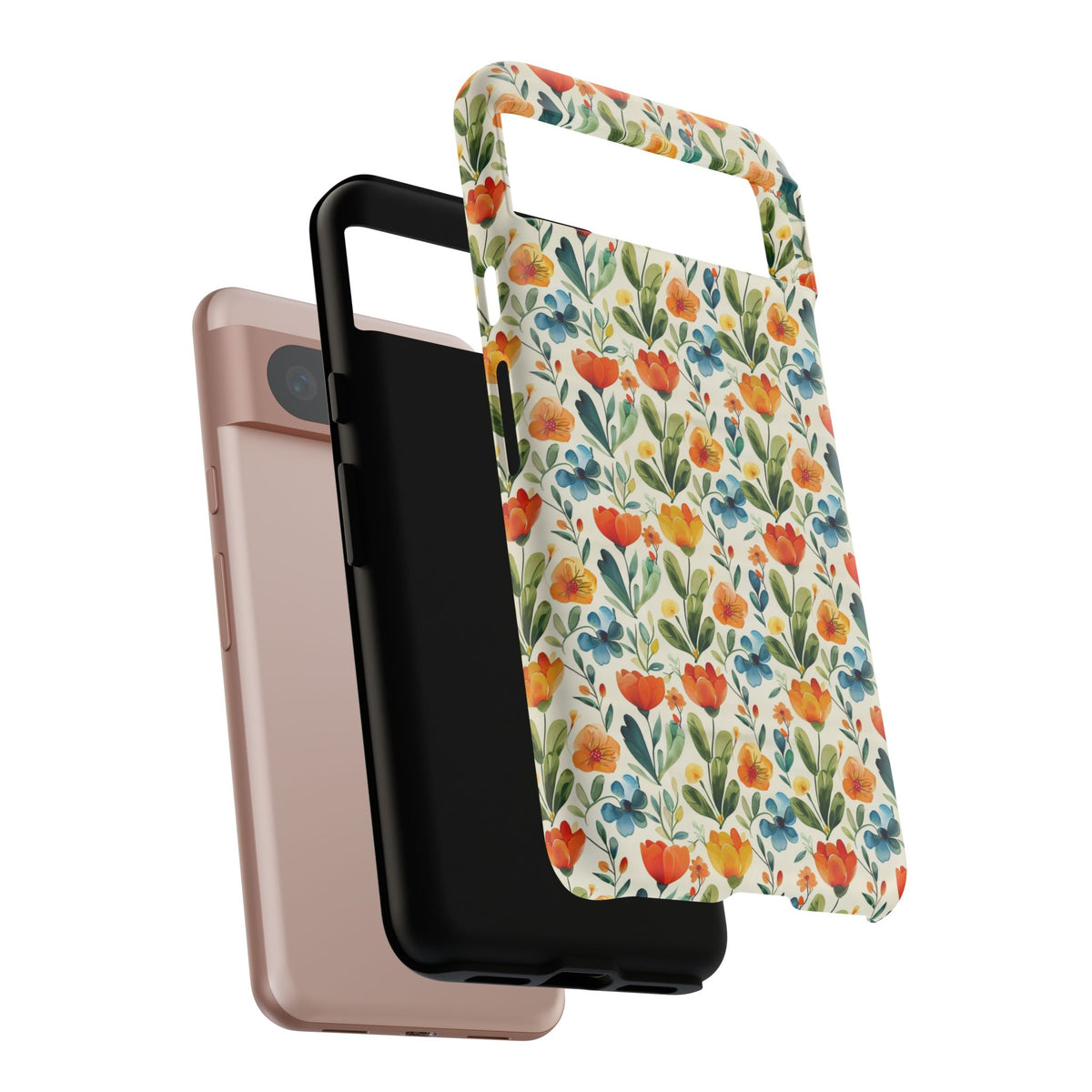 Spring Pattern Phone Case – Fresh & Vibrant Design for Your Phone 398