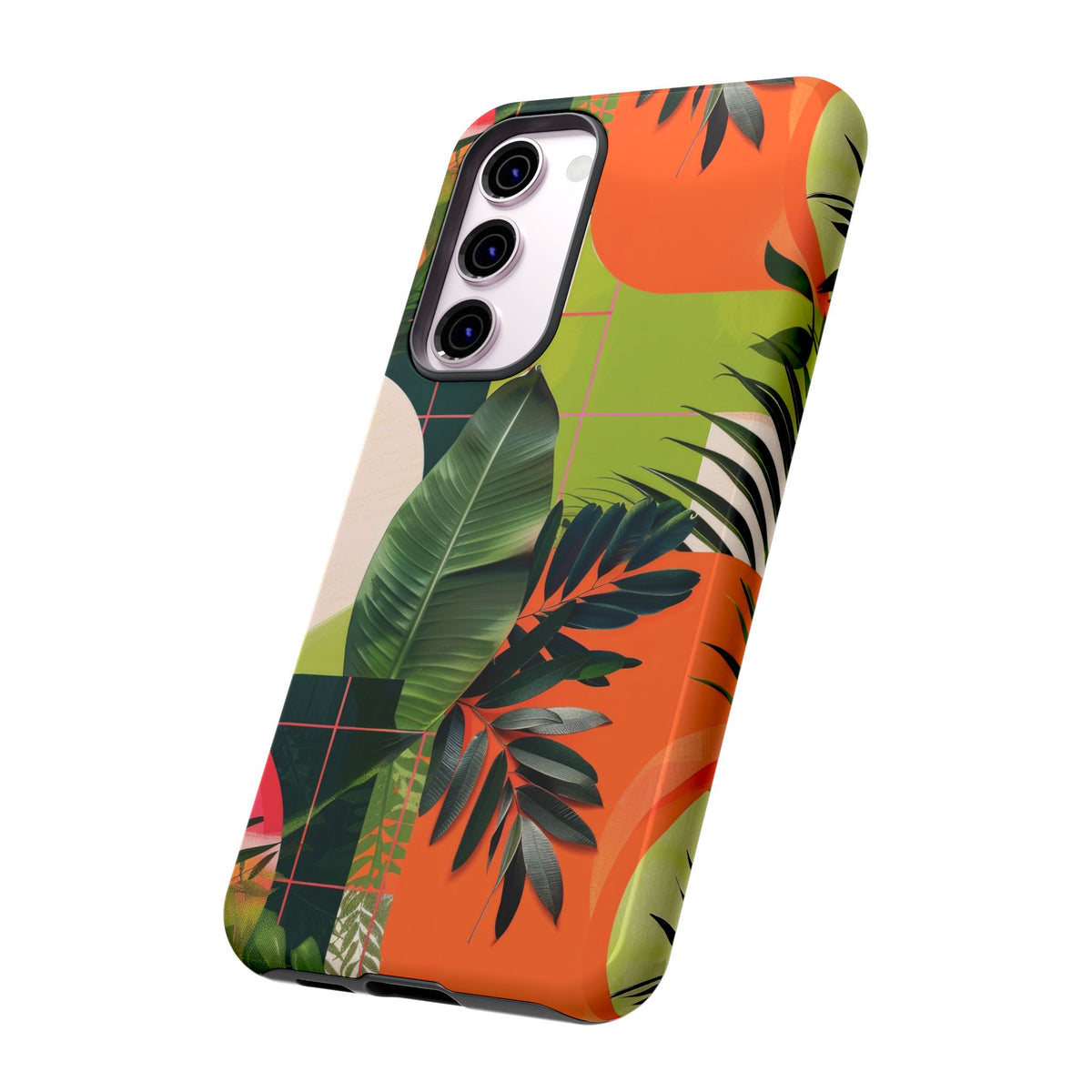 Jungle Collage Phone Case – Vibrant & Durable Nature-Inspired Protection