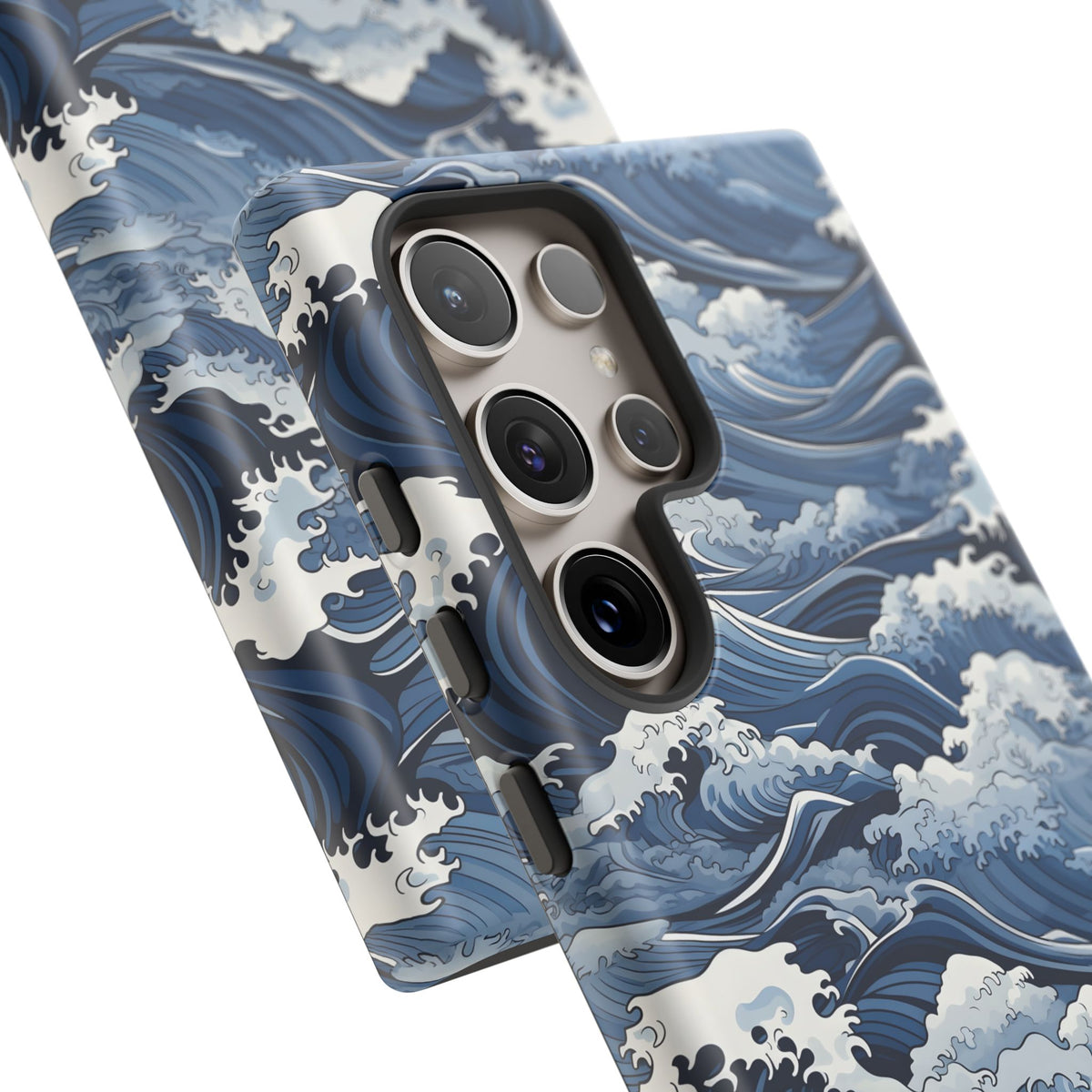 Japanese Waves Phone Case – Embrace Timeless Elegance with Classic Design