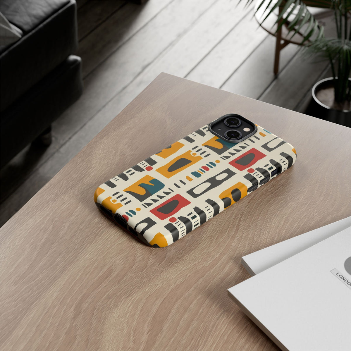 Stylish African Pattern Phone Case – Unique and Vibrant Protection 260