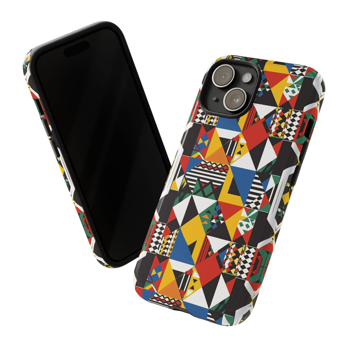 Stylish African Pattern Phone Case – Unique and Vibrant Protection 182