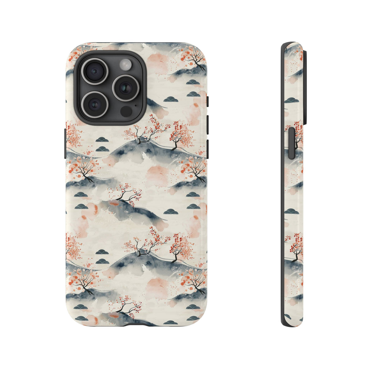 Japanese Pattern Phone Case – Elegant & Timeless Design for Your Phone 094