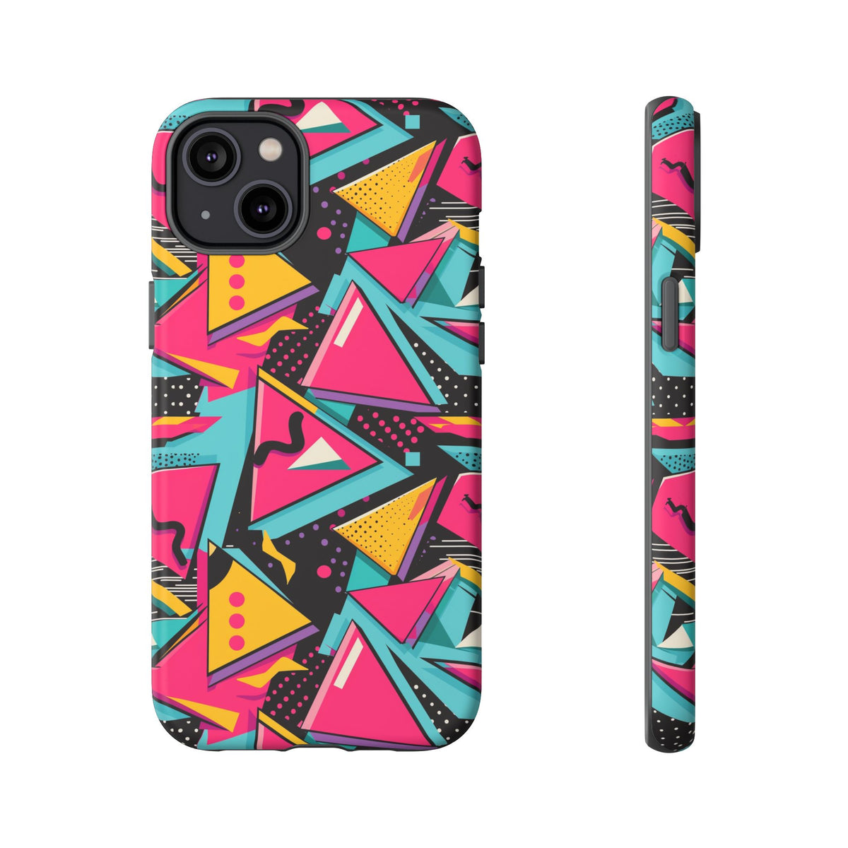 Retro 80s Seamless Phone Case – Vintage Style Meets Modern Protection 098