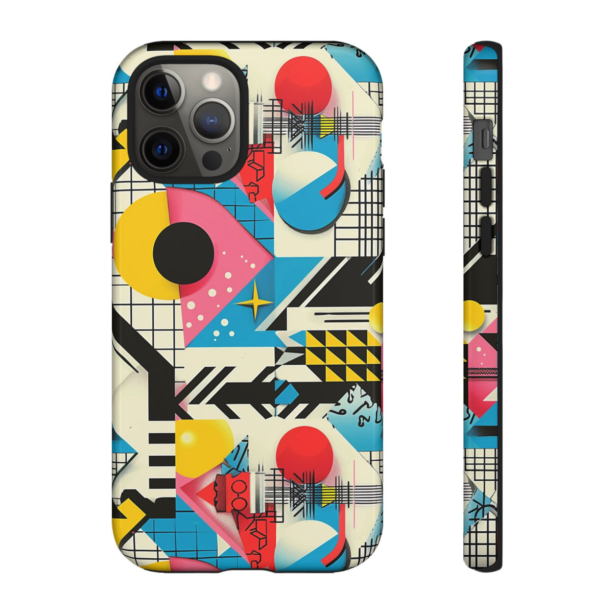 Retro 80s Seamless Phone Case – Vintage Style Meets Modern Protection 6